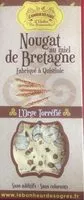 Mängden socker i Nougat au miel de Bretagne