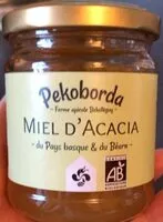 Mängden socker i Miel d’acacia