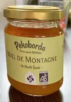 Mängden socker i Miel de montagne