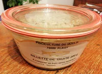 Mängden socker i Rillette de truite