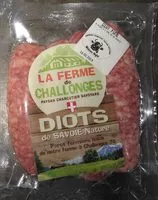 Mängden socker i Diot savoie nature