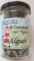 Mängden socker i Gros sel de Guerande aux algues