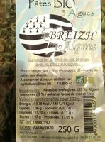 Mängden socker i Pâtes bio wakame