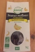 Mängden socker i Bananes en morceaux