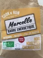 Mängden socker i Marcelle - Barre energetique