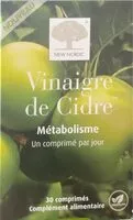 Mängden socker i Vinaigre de cidre