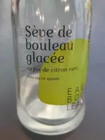 Mängden socker i Sève de bouleau glacée citron vert