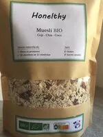 Mängden socker i Muesli Bio - Goji Chia Coco