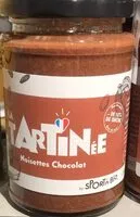 Mängden socker i Noisette-chocolat