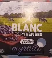 Mängden socker i Yaourt brassé Myrtille