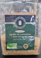 Mängden socker i Riz de Camargue long complet bio