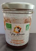 Mängden socker i Confiture de fraises BIO