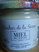 Mängden socker i Rucher de la sarre miel de fleurs