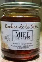 Mängden socker i Miel de sapin