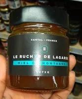 Mängden socker i Miel de montagne