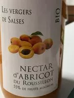 Mängden socker i Nectar d'abricot bio