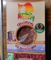 Mängden socker i Quinoa rouge de montagne
