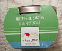 Mängden socker i Rillettes de sardine à la provençale