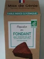 Mängden socker i Préparation pour fondant au chocolat