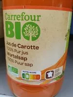 Mängden socker i Jus de carotte