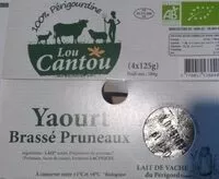 Mängden socker i Yaourt Brassé Pruneaux