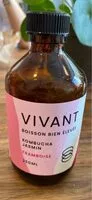 Socker och näringsämnen i Vivant kombucha