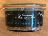 Mängden socker i Terrine de campagne aux huitres