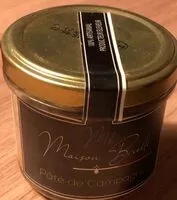 Mängden socker i Pâté de Campagne