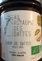 Mängden socker i Sirop de dattes