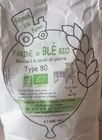 Mängden socker i Farine de blé bio