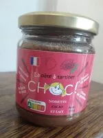Mängden socker i ET TOC! noisette cacao