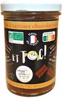 Mängden socker i Et TOC! Chocolat noir