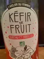 Mängden socker i Kéfir de Fruit Sureau & Hibiscus