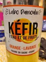 Mängden socker i Kéfir d'eau et de fruits