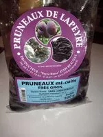 Mängden socker i Pruneau de lapeyre