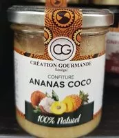 Mängden socker i Confiture Ananas coco