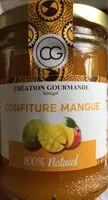 Mängden socker i Confiture mangue