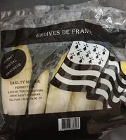 Mängden socker i Endives de Bretagne