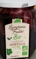 Mängden socker i Confiture myrtille Bio