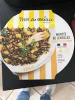 Mängden socker i Mijotée de lentille