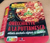 Mängden socker i Orecchiette à la puttanesca