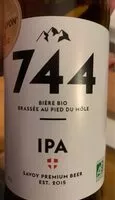 Mängden socker i 744 IPA