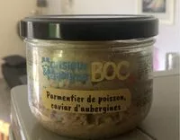 Mängden socker i Parmentier de poisson, caviar d'aubergines