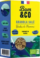 Mängden socker i Granola Salé Herbes de Provence
