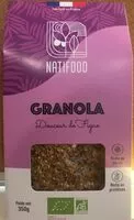 Mängden socker i Granola douceur de figue 350g BIO