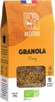 Mängden socker i granola curry