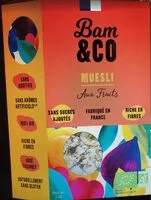 Mängden socker i Muesli aux Fruits