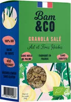 Mängden socker i Granola Salé Ail et Fines Herbes