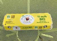 Mängden socker i Oeufs bio (poules elevees en plein air