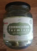Mängden socker i Cornichons fermiers